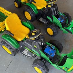John Deere  12 Volt Battery Tractors  