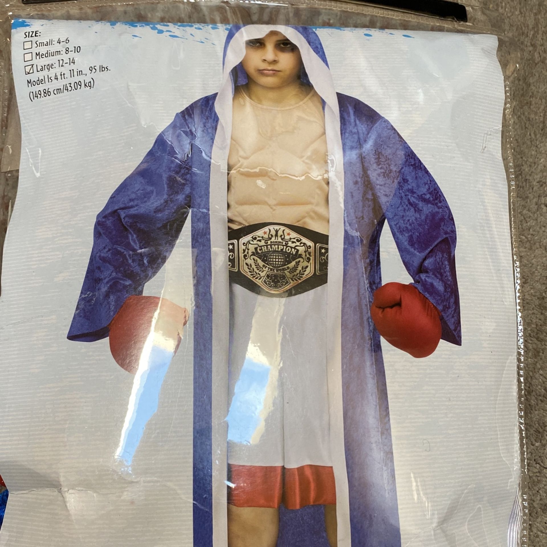 Boys Boxing Costume