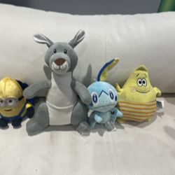 Plushi Patrick Minion Kangaroo Canguro Peluche Pokemon