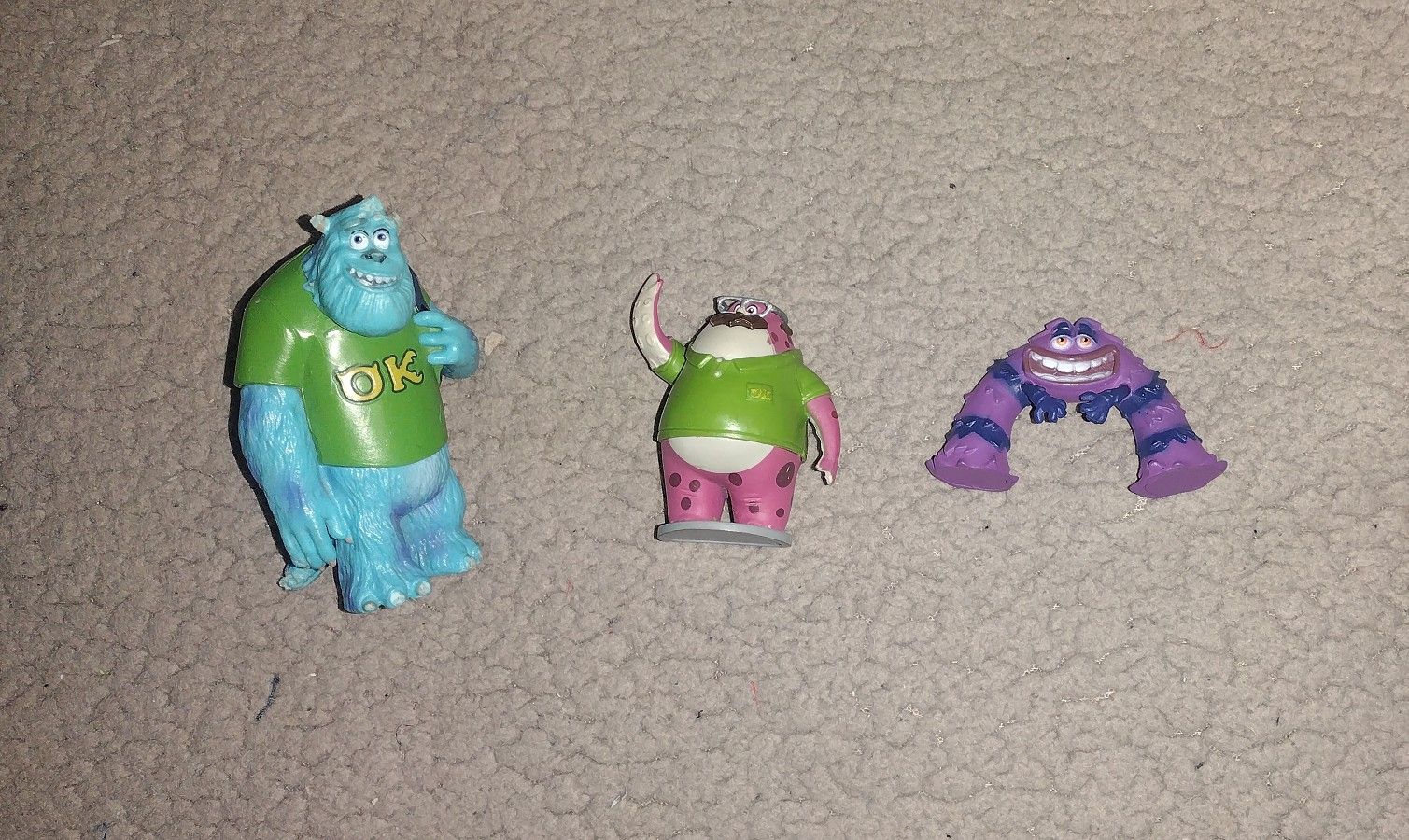 Monster Inc Figures / Topper Cake