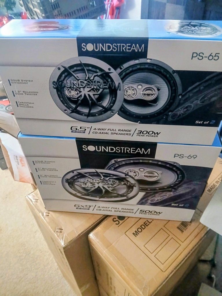 Soundstream Dual Pack Brand New In The Boxes