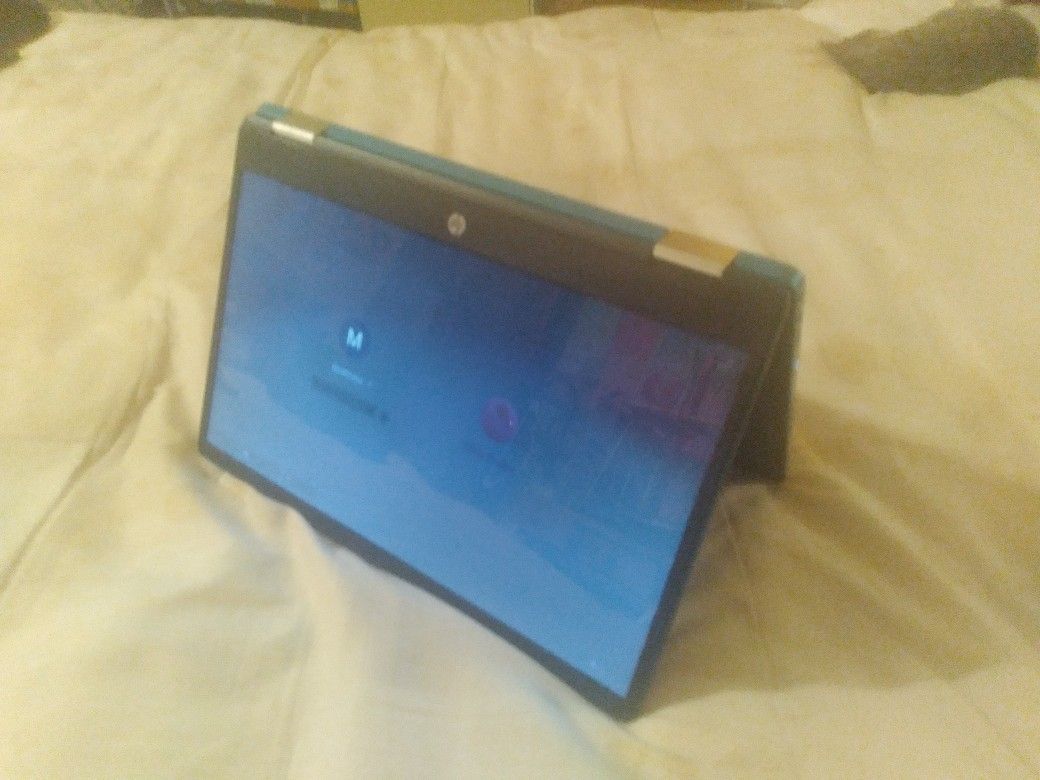 HP Chromebook Teal 14in Touchscreen