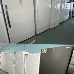 WIDE SELECTION OF UPRIGHT FREEZERS- GREAT SHAPE 