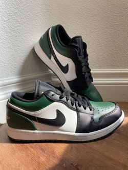 Nike Air Jordan One Low “green Toe”