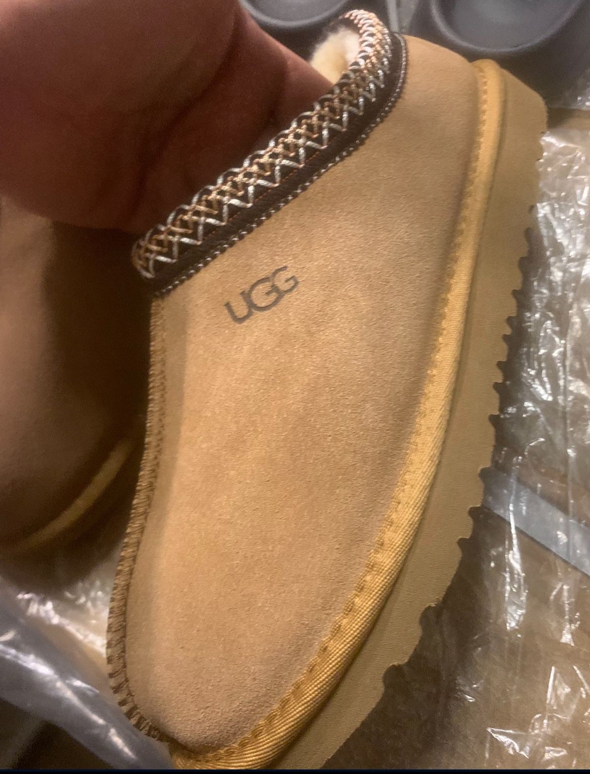 Uggs Size 7 Woman’s Tasman,no Box,dust Bag Only