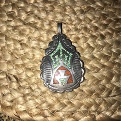 Large Turquoise Pendant