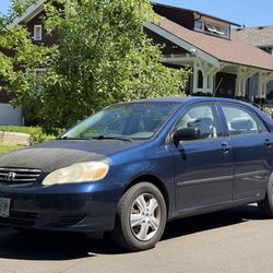 2004 Toyota Corolla CE 5-Speed Manual 