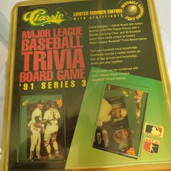 Classic Baseball Trivia Board Games (3)