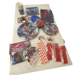 Spider-Man Birthday Party Supplies Set