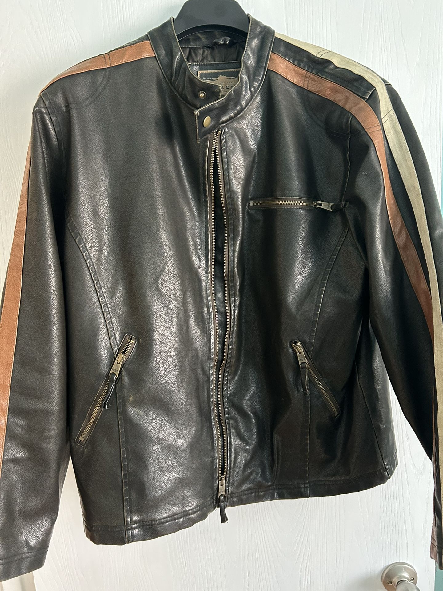 Motorcycle leather jacket