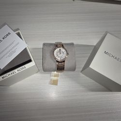 Michael Kors Woman's Rose Gold Watch-NWT