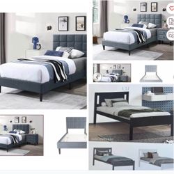 Twin Bed frame not including mattress
