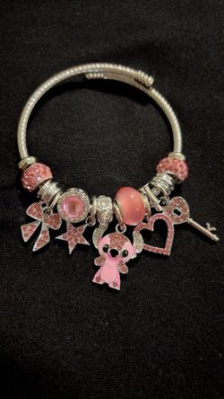 Lilo and Stitch Angel Charm Bracelet