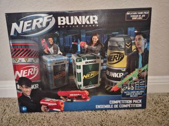 NERF BUNKR Battle Zones Inflatable Game Field Competition pack
