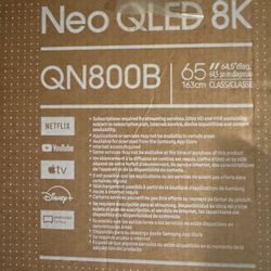 Samsubg Neo QLED 8K QN800B 65” TV