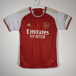 Adidas Emirates Fly Better Jersey #14 Alvarado Medium Slim Fit Red White