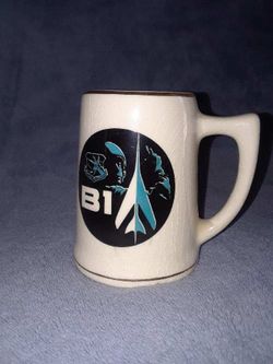 Porcelain B1 bomber mug