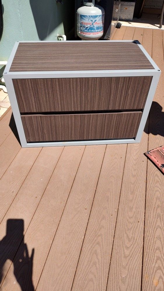 Large Two Drawer Storage Chest