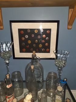Vintage cork bottle caps