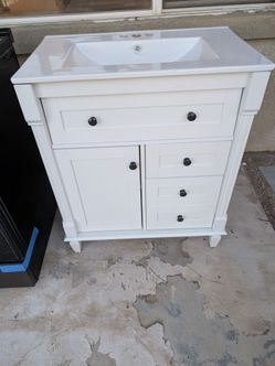 Bathroom cabinet/sink - NEW