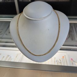 10k Gold Solid Necklace 20.7 Grams 24 Long Layaway Available For 10% Down If You Are Interested Please Ask For Maribel Thank You 