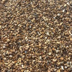 Small Brown River Rock - Yard