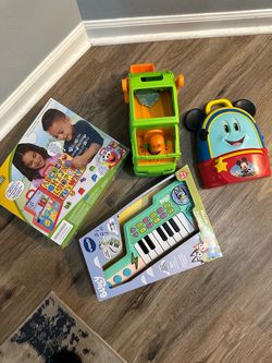 Kids Toy Bundle – VTech, Bluey, Sesame Street, Mickey Mouse