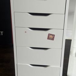 Under The Five-drawer table 