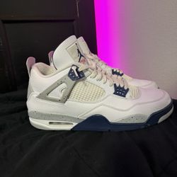Jordan 4s Navy Blue 