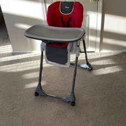 Chicco Baby High Chair On Wheels