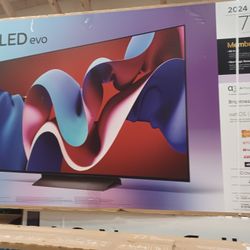 77" Screen Oled C4 By LG ThinQ Evo.  No Scratches Nor Burn Spots Or Any Issues.  New Condition Tv With Warranty. 