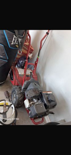 Gas-Powered Garden Tiller Cultivator