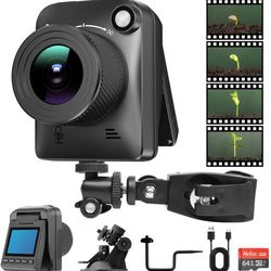 4K FHD Time Lapse Camera – Outdoor IP66 Waterproof, 180-Day Standby, 32GB Included