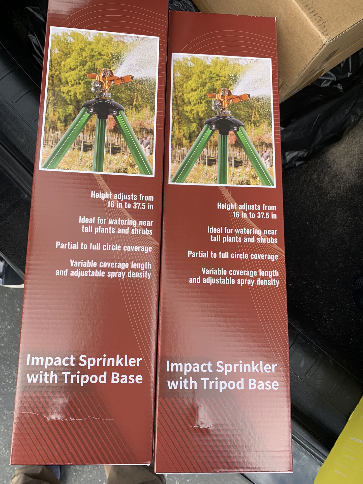 Impact Sprinkler With Tripod 2 Sets