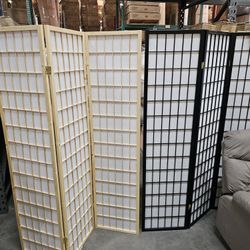 Warehouse Clearance Sale! Brand New Room Dividers (2 Sizes & 3 Colors)