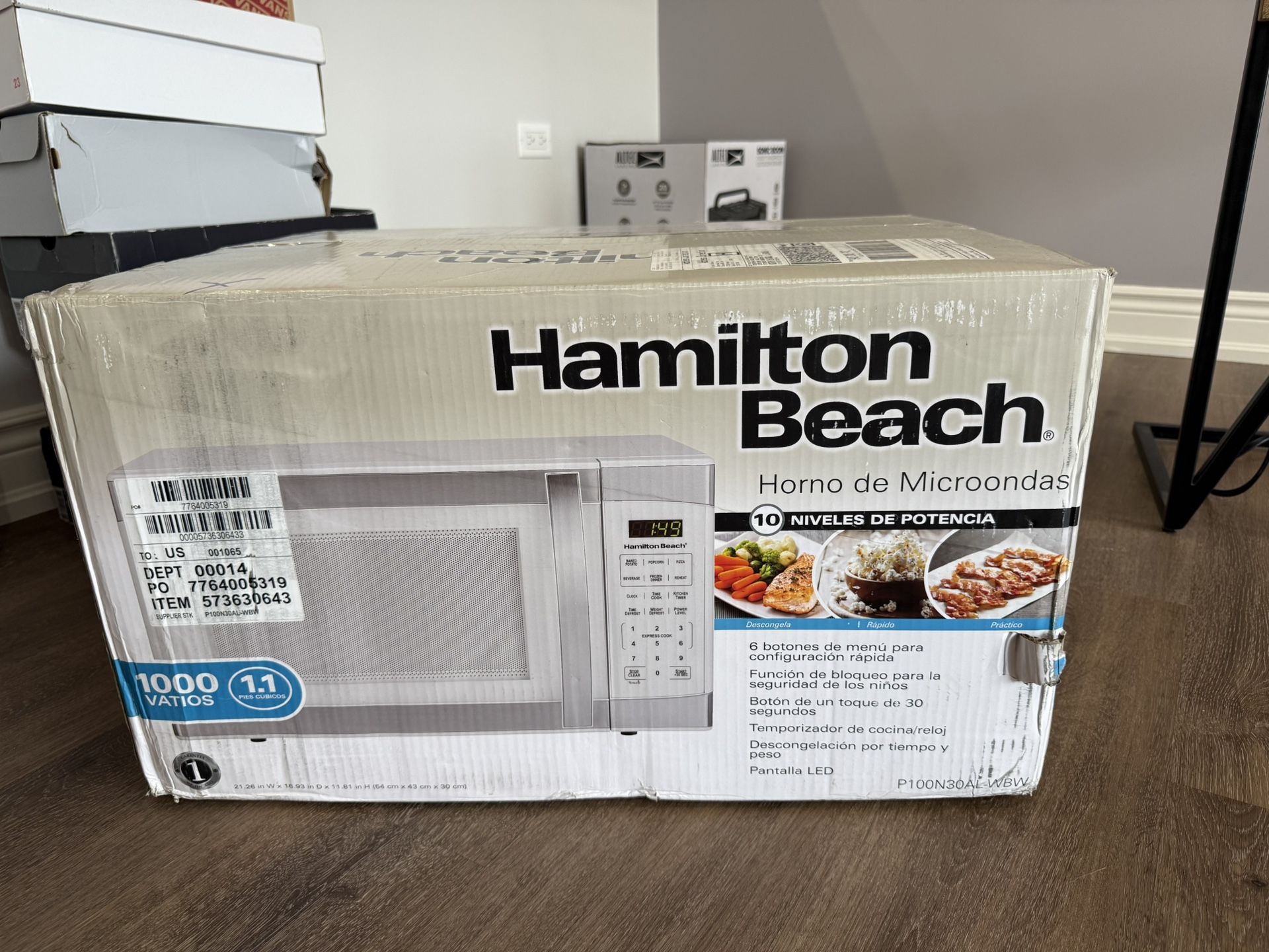 Hamilton Beach Microwave