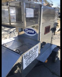 Hot dog cart