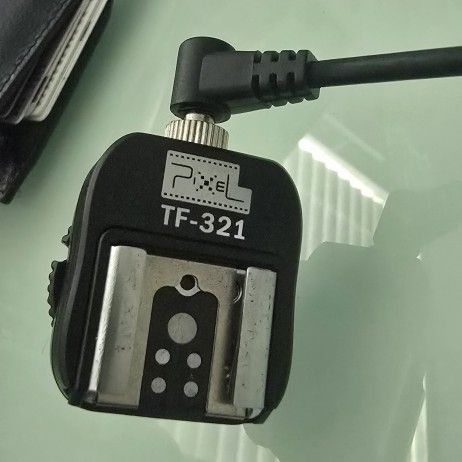 Pixel TF-321 Pixel e-TTL Flash Hot Shoe to Pc Adapter