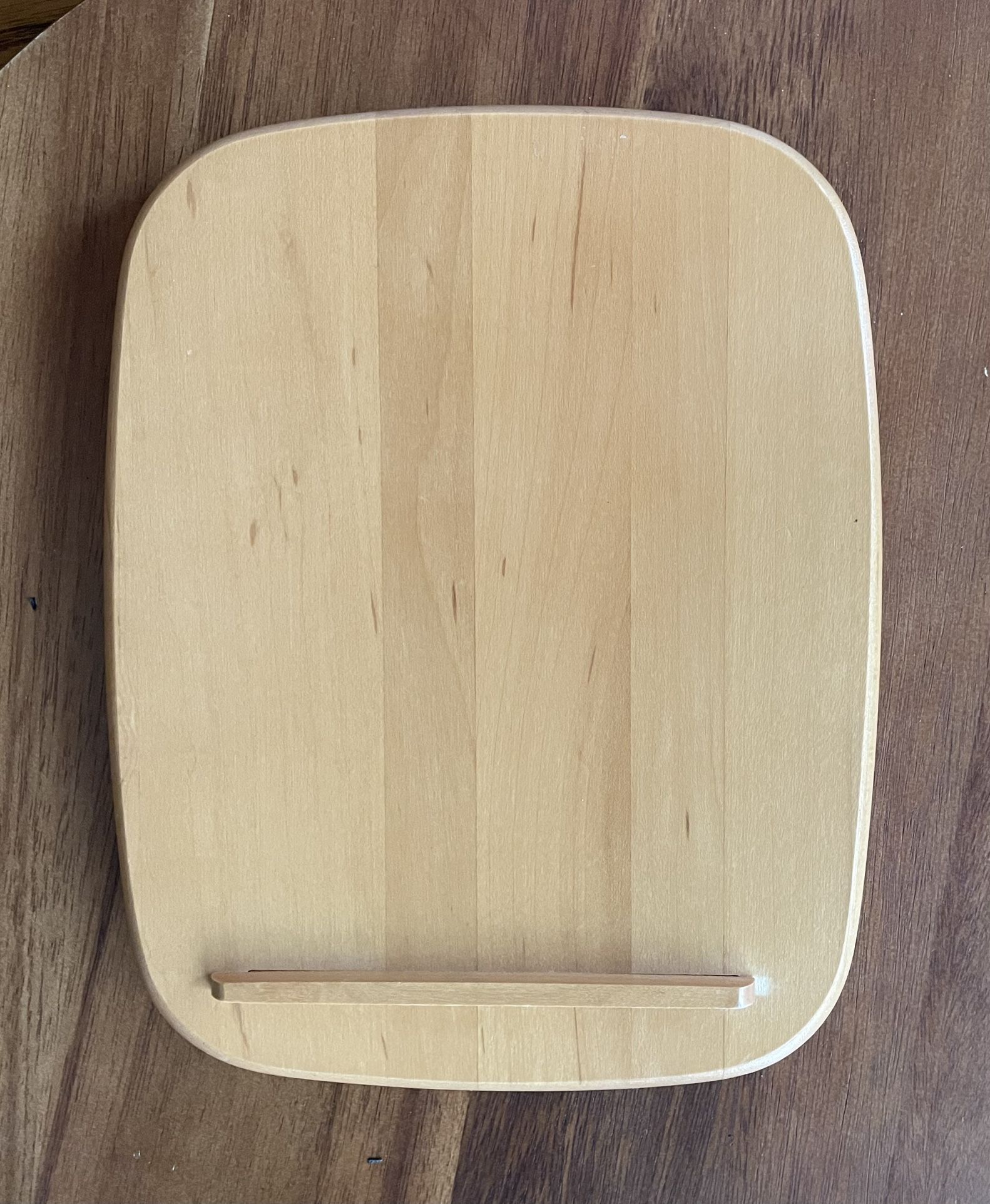 Longaberger Basket Wood Lid - Raised Stop - 8.5" x 6" x 1”