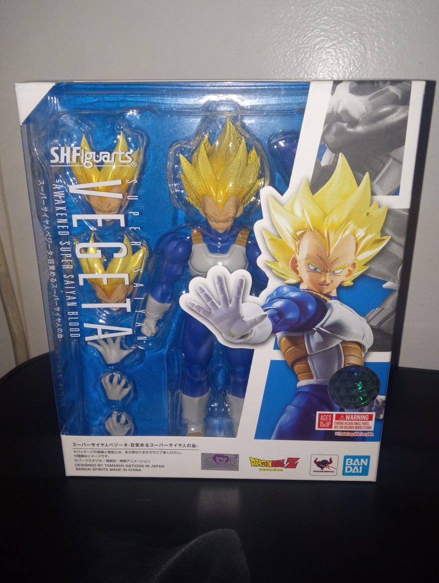 Sh Figuarts Super Saiyan Vegeta Awakened Super Saiyan Blood DBZ Dragon Ball Z
