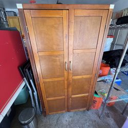 Super Cute Enclosed Desk Or Craft Cupboard