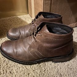 Born Brown Leather Boots Size 9 Super Comfy!