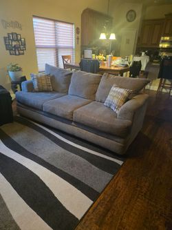 couch barely used  light green