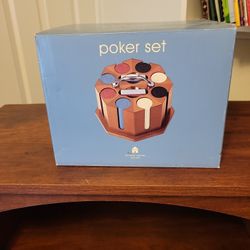 Brand New Poker Set