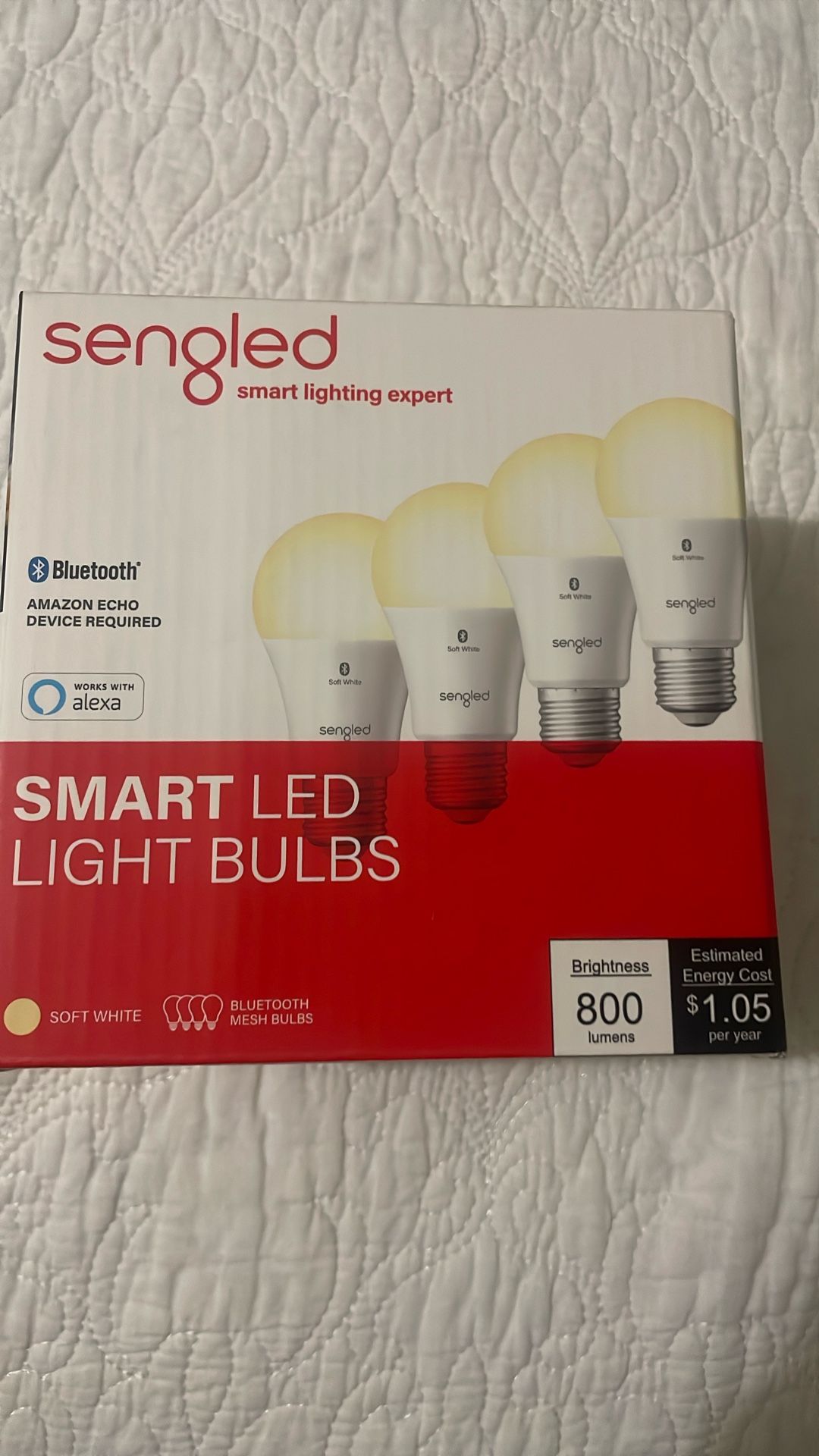 Smart LED Light Bulbs Sengled 4pack