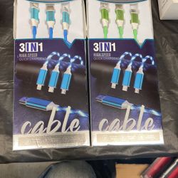 Lighting Chargers 3 In 1