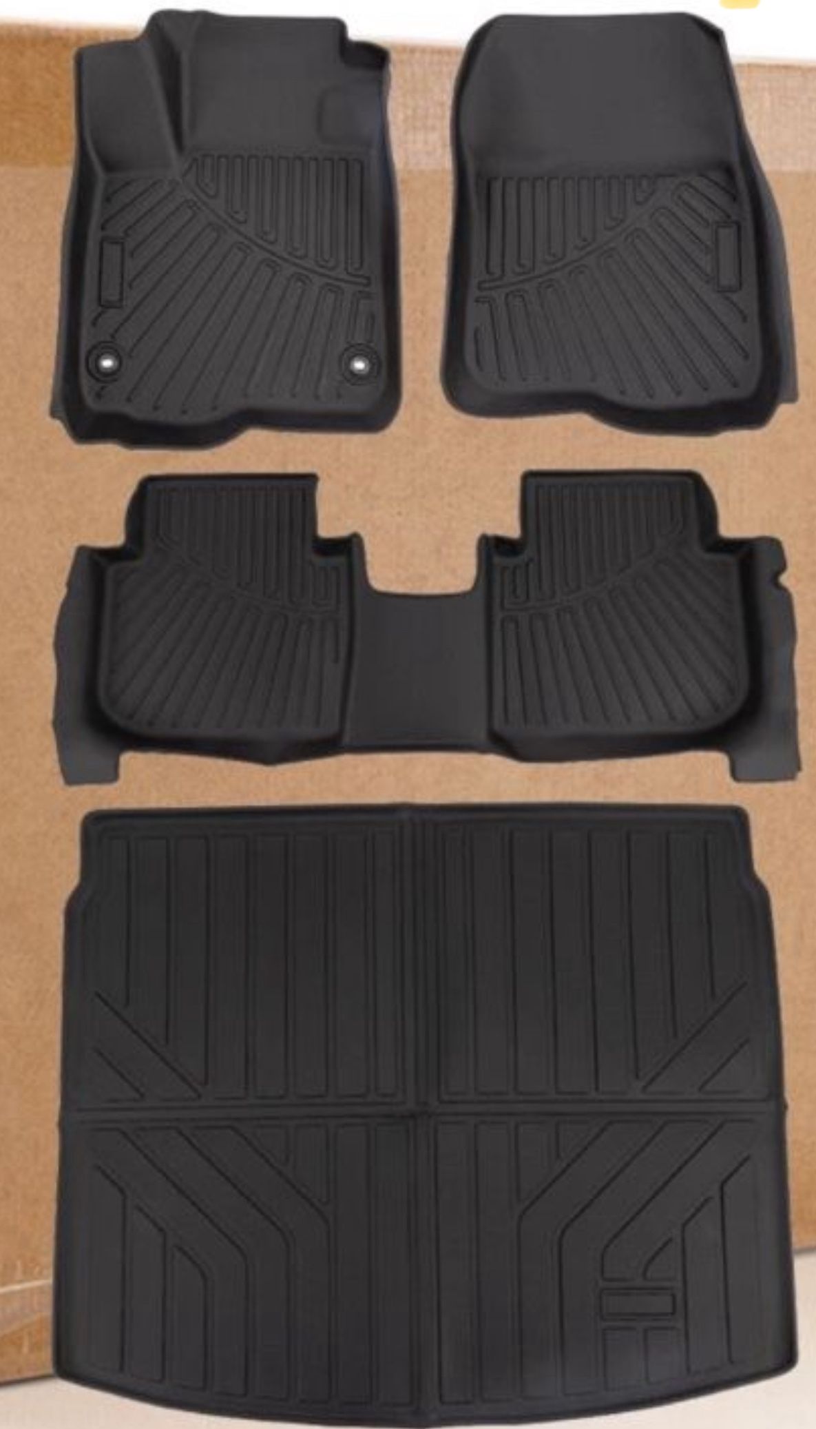 Car Floor Mats + Cargo Liner For Honda CR-V CRV 2023-2025 TPE Rubber All Weather