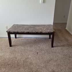 Faux Granite Coffee Table