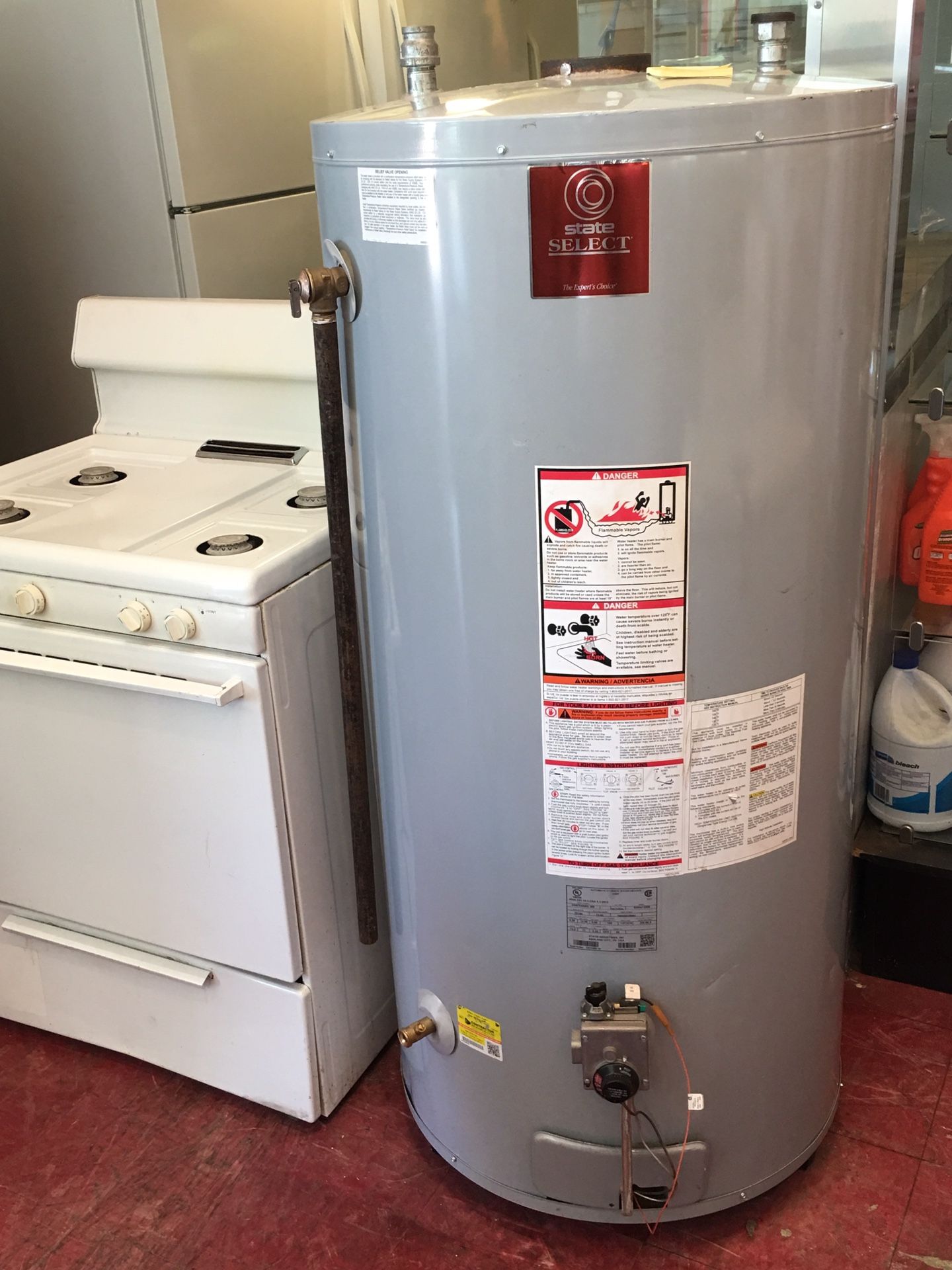 Used hot water heaters