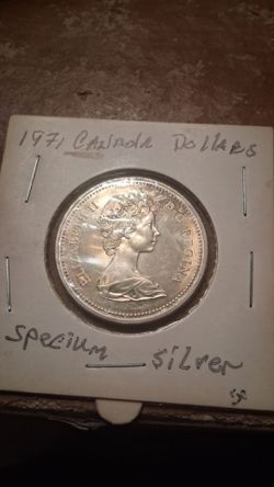 1971 Canadian Silver Dollar
